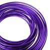 X AUTOHAUX 5m Purple Chrome Decorative Line Car Interior Gap