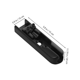 Parliky 4pcs Bass Guitar Bridge Saddles Replacement Set for Electric Bass Saddle Bridge