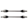 TRQ Front CV Axle Shaft Assembly Set Compatible with 2015-2019