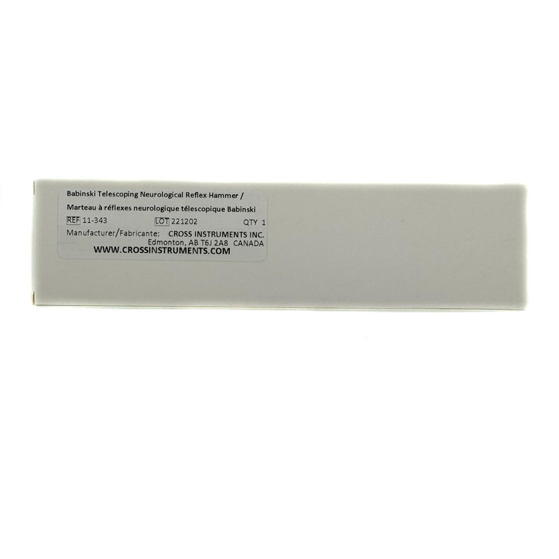 Cross Canada® Babinski Telescoping Neurological Reflex Hammer with Pointed tip
