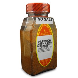 Marshalls Creek Kosher Spices, (st07), PAPRIKA LEMON & LIME SPICE BOUQUET, NO SALT 6 oz
