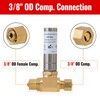 SUNGATOR 3/8" Water Hammer Arrestor, 3/8 Inch Male Comp. ×