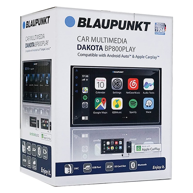 Blaupunkt BP800PLAY Dakota BP800PLAY 6.8-in. Double-DIN Digital Media Receiver with