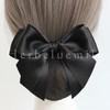 Herbeluemily Chignon Net, Ribbon, Hair Net, Bun Cover, Fine Mesh