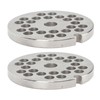 2pcs Meat Grinder Plate Disc Blade Sharpness Blade Rustproof Reusable