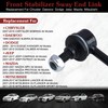 Stiueoav K80258 - Enlace de barra estabilizadora delantera compatible con