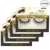 [4 PACKS] Miss Lashes 3D Volume Tapered False Eyelash Extension