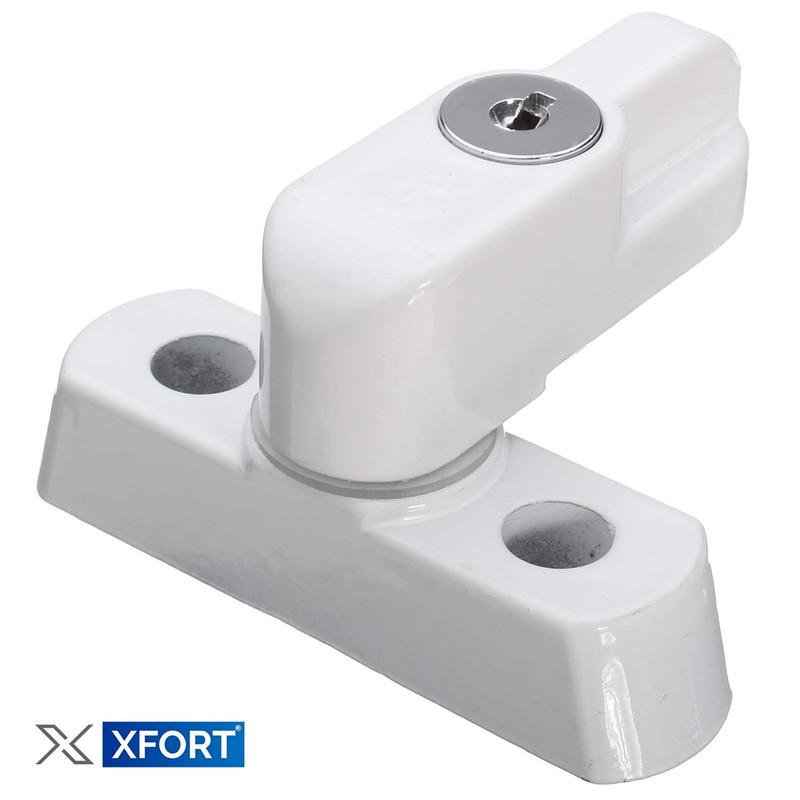 XFORT® 4 Pack Door Jammer and Window Locks for uPVC