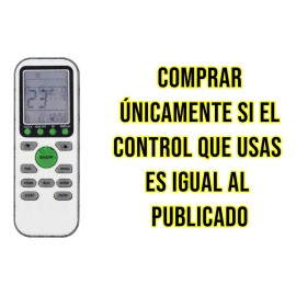 Control Compatible Con Benelux Lennox Frikko Rheem Tcl Color Blanco