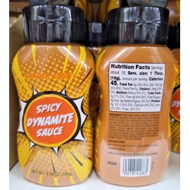 Trader Joe's Spicy Dynamite Sauce 9.88oz 280g (2 Jars)