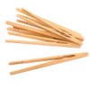 General crafts | Bamboo tweezers | Grooved grip | Pack