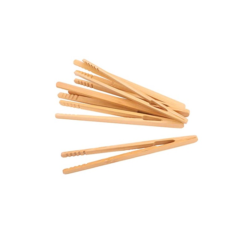 General crafts | Bamboo tweezers | Grooved grip | Pack