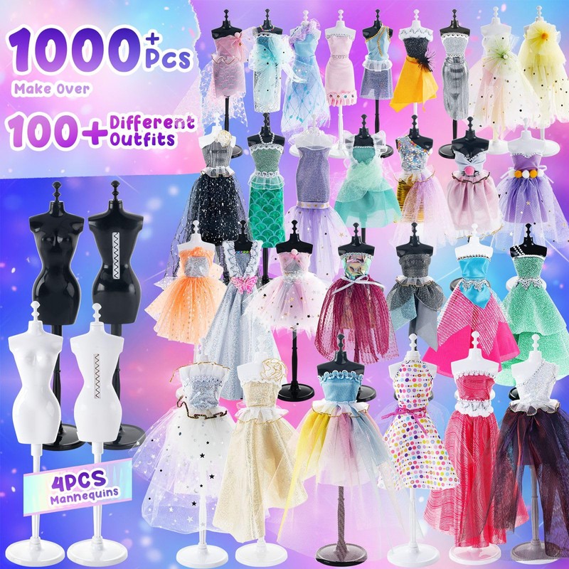 1000+ PCS Fashion Designer Kits for Girls - Sewing Kit