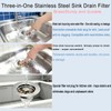 3 in 1 Kitchen Sink Stopper, Pop Up Kitchen Sink