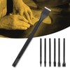 Leather Punch Tools, Metal 6Pcs Leather Straight Slot Punch for