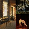 2 Pcs Long Solar String Lights Total 82FT 200LED Waterproof