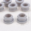 Comidox 8Pcs Snap-in Rubber Grommet Hole Plugs Heat-Resistant Sealing Caps