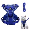 Grantop Adjustable Cat Harness, Escape-Proof Cat Harness with Lead Set,