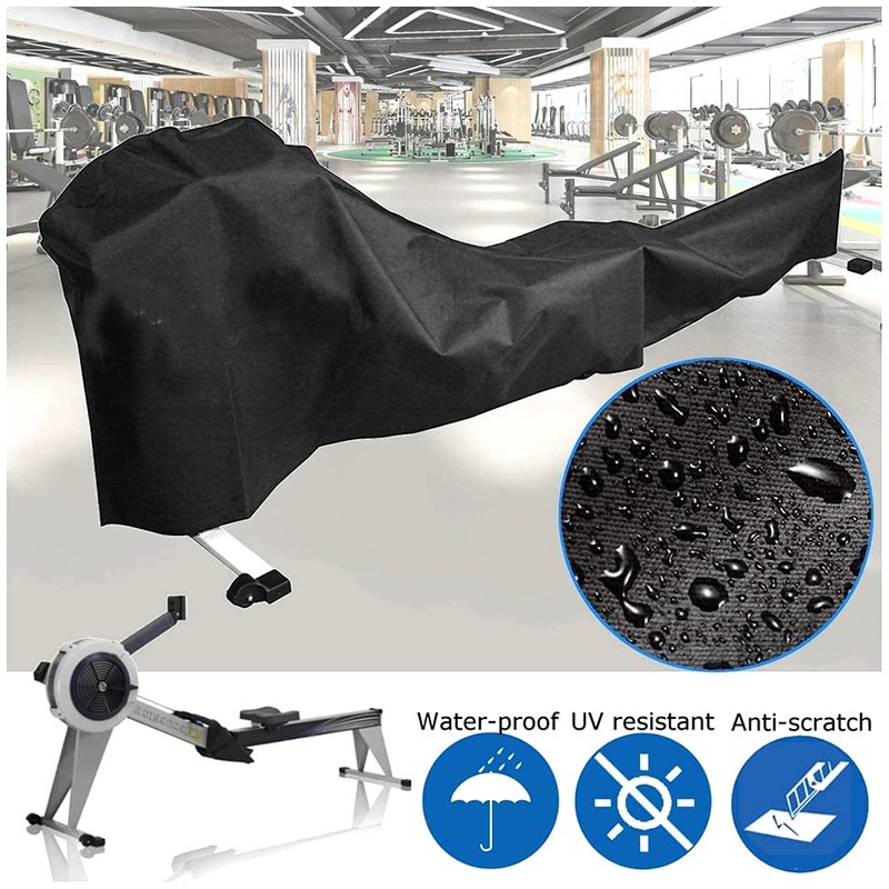 J&C Rowing Machine Cover Folding Water Rowing Machine 300lb Weight
