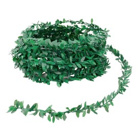 Artificial Ivy Garlands Green Leaves,for Home Garden Accessories Wedding Party Wall Decor,Green 7.5m