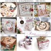 ITD Collection Rosy Summertime Rice Paper RP031 29.7 x 21