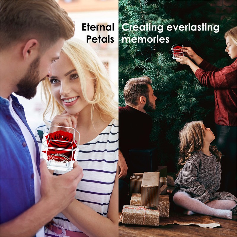 A 100% Real Rose That Lasts Years - Eternal Petals,