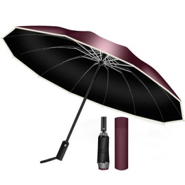 Folding Umbrella, 2024 10 Ribs, Reverse Folding Umbrella, One-Touch Automatic Opening/Closing, Large Size, UV Shield, Rain or Shine, Rainy Season Protection, Typhoon Compatible, Durable, Foldable,