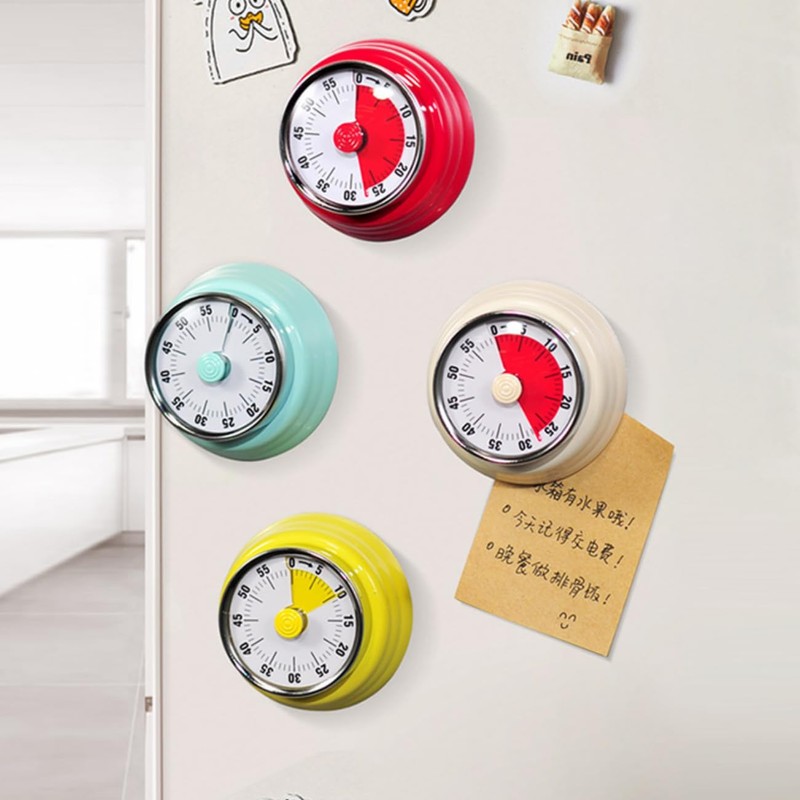 Tissting Mechanical Kitchen Timer, Countdown Timer Visual Timer Management Cooking