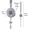 Zinc Alloy Arabic Calligraphy car air freshener Hanging Ornament Double