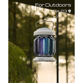 2-Pack Hybrid Spectrum, Waterproof Switch Bug Zapper Outdoor Bug Zapper Indoor Bug Zapper Mosquito Repellent Outdoor Patio Mosquito Zapper Electric Fly Zapper Fruit Fly Trap for Indoors Killer