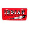 DIGIART INTERNATIONAL NATIVE AMERICAN INDIAN AND PROUD METAL CAR NOVELTY