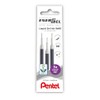 Pentel EnerGel 0.7mm Refill Wallet of 3 - Violet