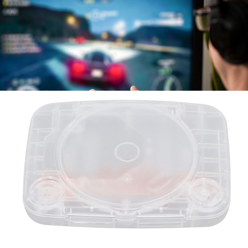 Console Replacement Shell Translucent Retro Console Case for PS1 for