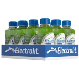 Electrolit, Electrolyte Beverage, Green Apple, 21 Fl Oz bottle (Pack of 12)
