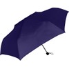 Nakatani Natural Basic Folding Umbrella, UV All-Weather Navy, For Rain