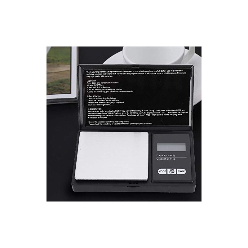 Digital Scales Mini High Precision LED Digital Pocket Scales Gold