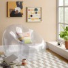 Room Essentials Inflatable Novelty Dorm Chair Clear Color - Room