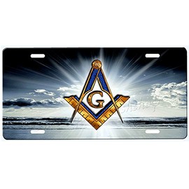 Masonic License Plate