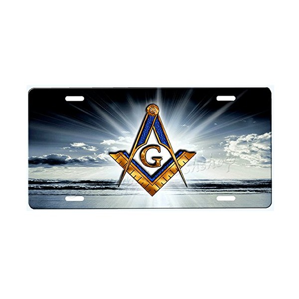 Masonic License Plate