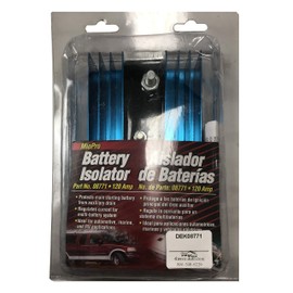 Sherco-Auto DEKA 08771 Heavy Duty 120 Amp Battery Isolator & Charger - USA Made