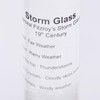 Chatani 333-S272GR Thermometer & Storm Glass, Green, H7.3 x W