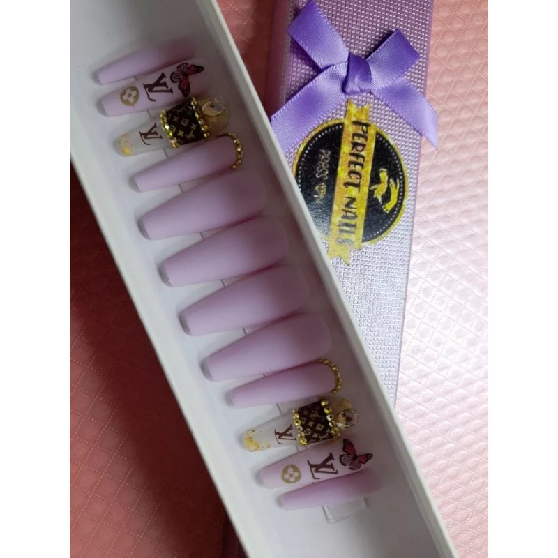 Perfect Nails Press On Uñas Para Graduación Press On