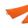 Motorcycle Fairing Cover Kit Orange Front Wheel Mudguard Splash Guard