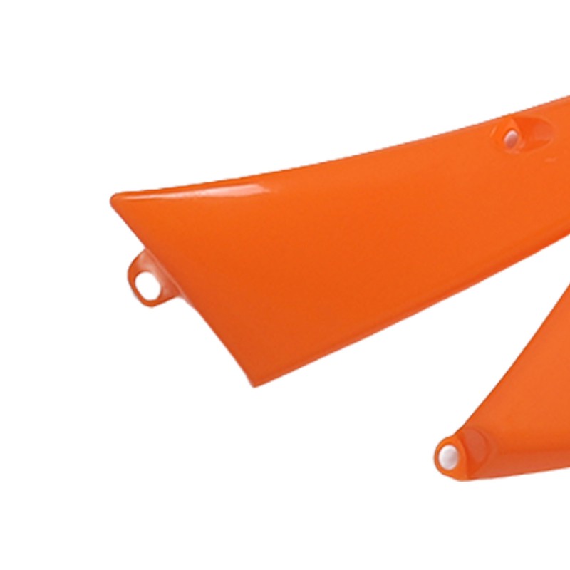 Motorcycle Fairing Cover Kit Orange Front Wheel Mudguard Splash Guard