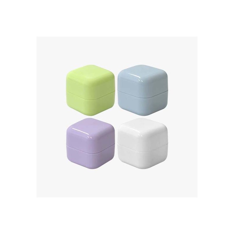 BFMALL Pastel-toned cream container 5g lip balm for portability /