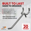Online Best Service 50 PC PEG Board Hooks 4 inch