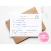 Essi's Stoff Boutique Unicorn Invitation Cards and Party Bags Set