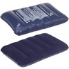 TRIXES Large Navy Blue Inflatable Pillow - Blow up Cushion