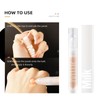 Hydrating liquid Concealer stick, Press Concealer Applicator, medium shade Colour