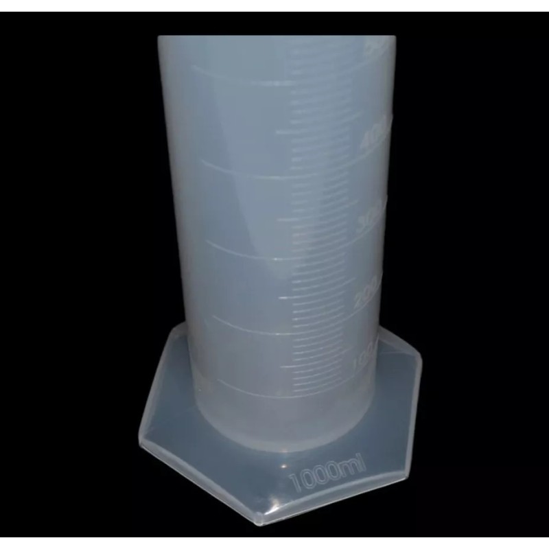 More Control Probeta Graduada Plástico 1 Litro Polipropileno Calidad